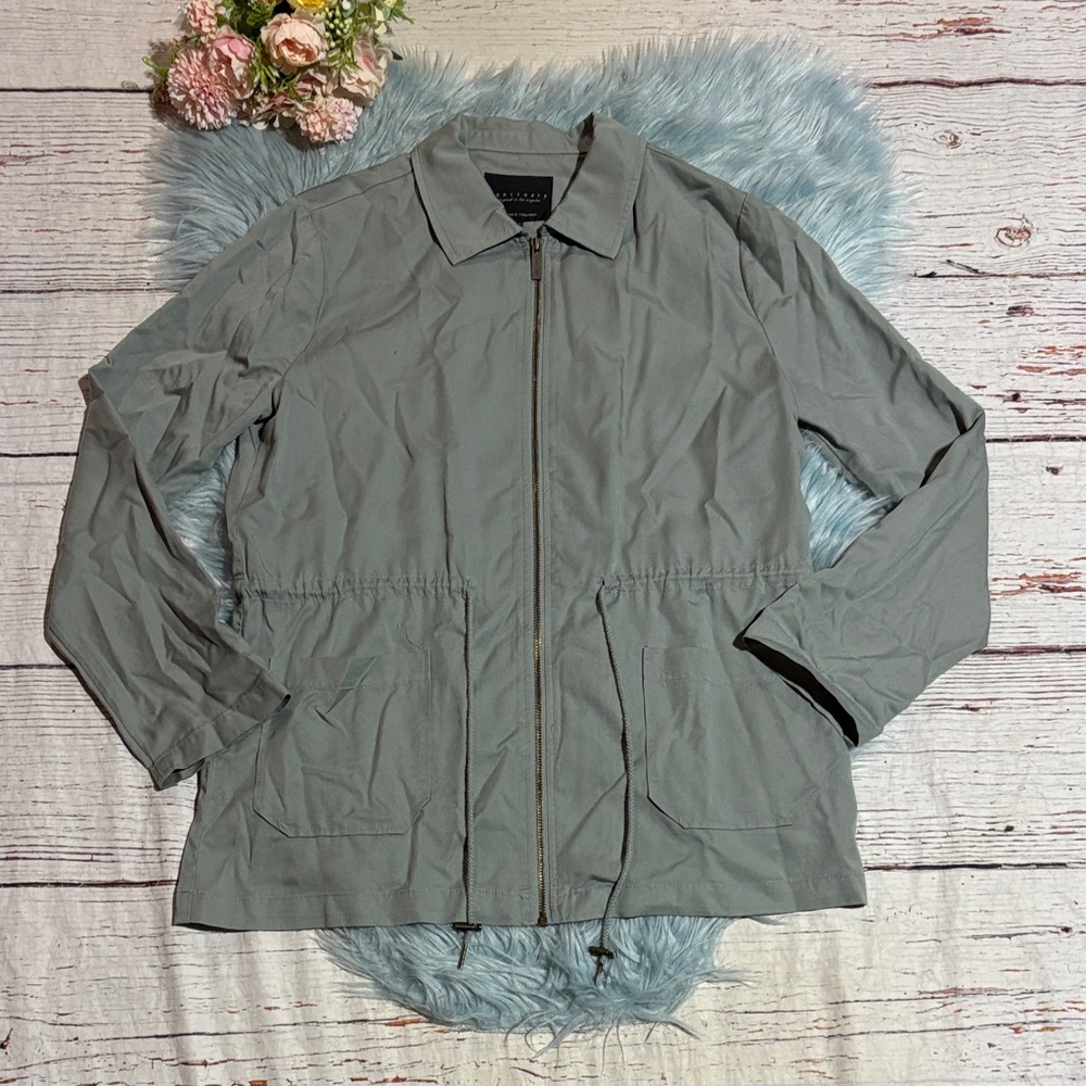 Sanctuary Utility Jacket in Slate sz M